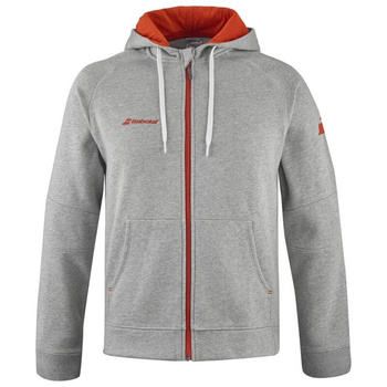 bluza tenisowa męska BABOLAT HOOD JACKET MEN / High Rise Hthr