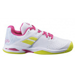 buty tenisowe dziecięce BABOLAT PROPULSE AC JUNIOR White/Red Rose