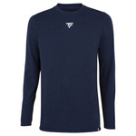 koszulka tenisowa męska SEAMLESS BASELAYER MARINE