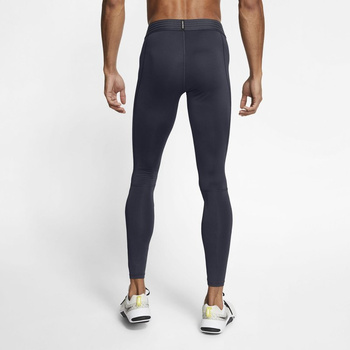 spodnie termoaktywne męskie NIKE PRO TIGHT / granatowe