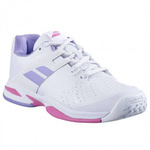 buty tenisowe dziecięce BABOLAT PROPULSE AC JUNIOR White/Lavender