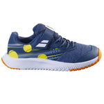 buty tenisowe dziecięce BABOLAT PULSION AC KID Blue/Yellow