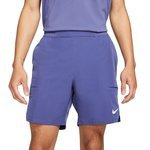 spodenki tenisowe męskie NIKE COURT FLEX ADVANTAGE SHORT 7IN / fioletowe