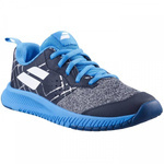 buty tenisowe juniorskie BABOLAT PULSION AC  Black/Blue