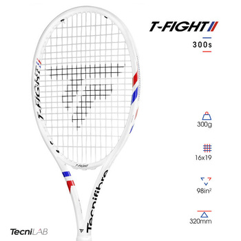 Rakieta tenisowa Tecnifibre 2025 T-FIGHT 300 S / + naciąg + naciąganie