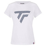 koszulka tenisowa damska Tecnifibre TRAINING TEE WHITE