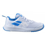 buty tenisowe juniorskie BABOLAT PULSION AC  White/Illusion Blue