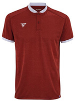 koszulka tenisowa męska TECNIFIBRE POLO TEAM MESH /  ceglasta