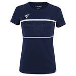 koszulka tenisowa damska Tecnifibre TEAM TECH TEE MARINE