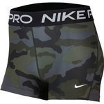 spodenki termoaktywne damskie NIKE PRO 3IN SHORT  CAMO