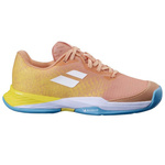 buty tenisowe juniorskie BABOLAT JET MACH 3 AC JUNIOR GIRL / Coral/Gold Fusion
