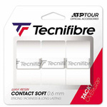 owijki tenisowe TECNIFIBRE PRO CONTACT SOFT ATP OVERGRIPS x3 WHITE