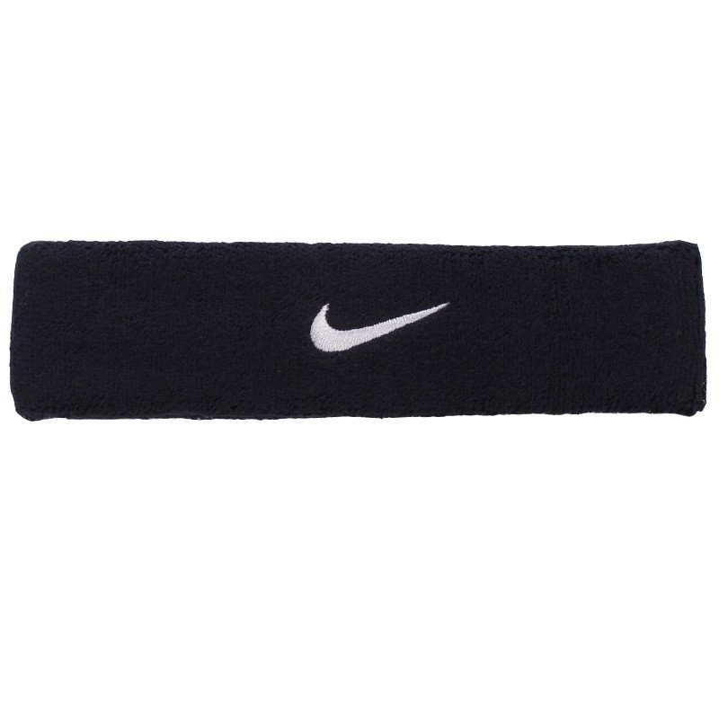 Nike Swoosh Headband - Black/White 