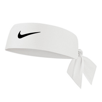 bandana tenisowa NIKE TENNIS HEAD TIE Dri-Fit / WHITE