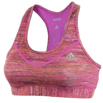 biustonosz sportowy ADIDAS TECHFIT BRA MACROHTH / AY3110 / rozmiar XS wyprzedaż