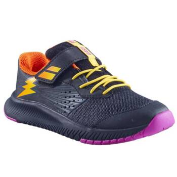 buty tenisowe dziecięce BABOLAT PULSION AC KID, Black/Aero