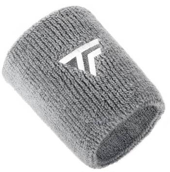 frotka tenisowa TECNIFIBRE WRISTBANDS XL SILVER (1 szt.)