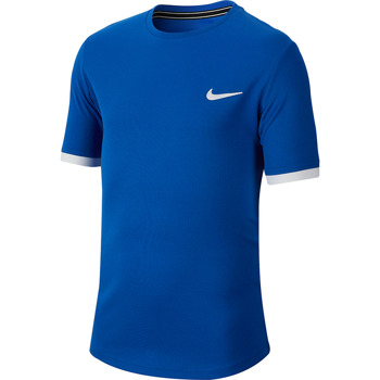 koszulka tenisowa chłopięca NIKE COURT JUNIOR / CD0072-480/ na wrost 128-140 wyprzedaż