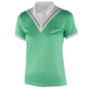 koszulka tenisowa damska ASICS CLUB SHORT SLEEVE POLO / rozmiar S wyprzedaż 