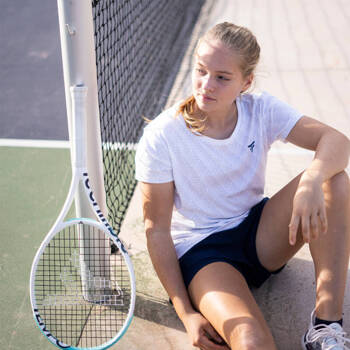 koszulka tenisowa damska Tecnifibre FEMME GRAPHIC TEE 