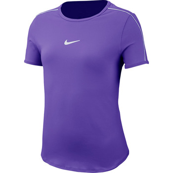 koszulka tenisowa dziewczęca NIKE COURT DRY TOP JUNIOR  / AR2348-552/ na wrost 140-152 wyprzedaż