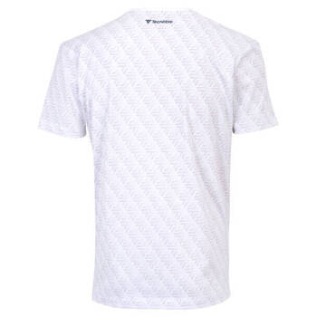 koszulka tenisowa męska TECNIFIBRE GRAPHIC TEE / biała