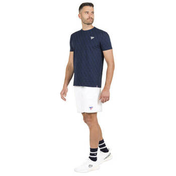 koszulka tenisowa męska TECNIFIBRE GRAPHIC TEE / granatowa