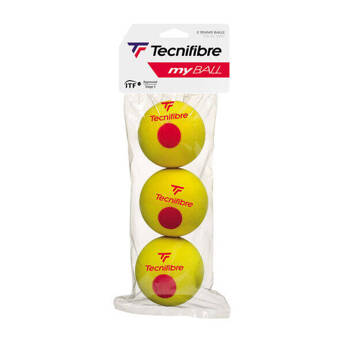 piłki tenisowe gąbkowe TECNIFIBRE  My Ball Foam  (3 szt.)